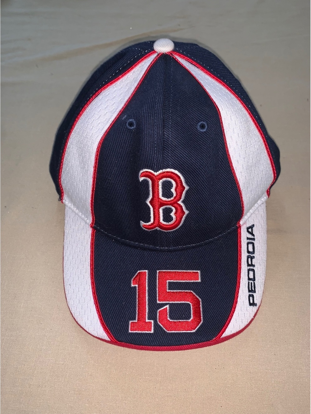 47 Twins Youth Boston Red Sox Pedroia 15 Cap